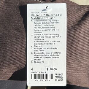 lululemon athletica Brown Trousers for Effortless Style